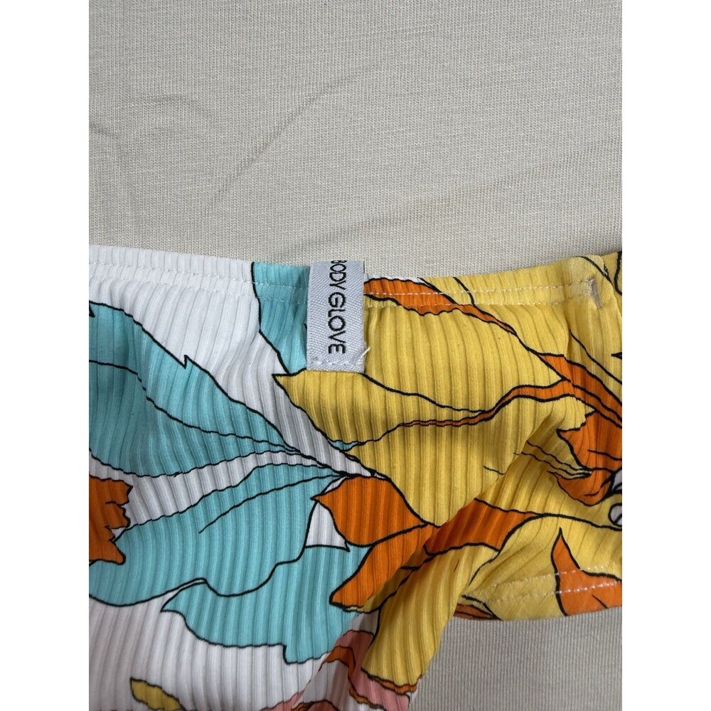 Body Glove Women’s S Coral Floral Bikini Bottoms – NWT – Stretch Nylon Swimwear - Picture 5 of 5
